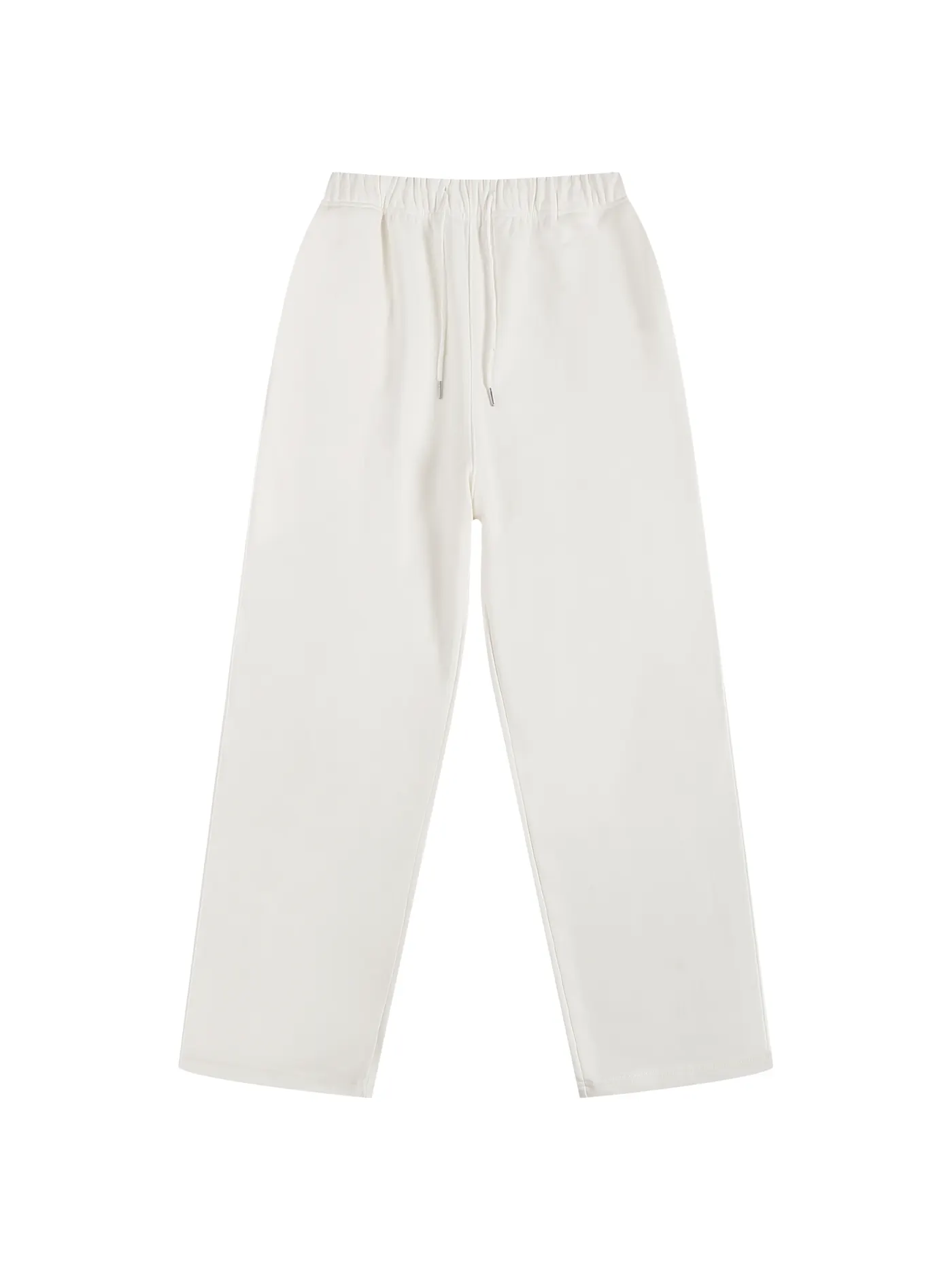 Heavyweight Fleece Straight-Leg Pant — Bone
