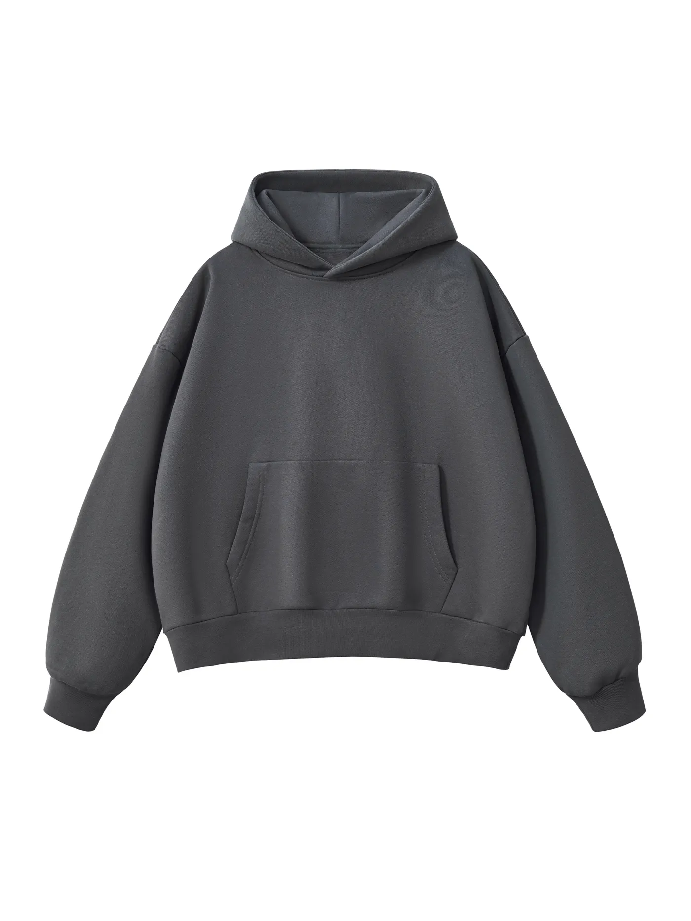 Essential Heavyweight Fleece Hoodie — Slate